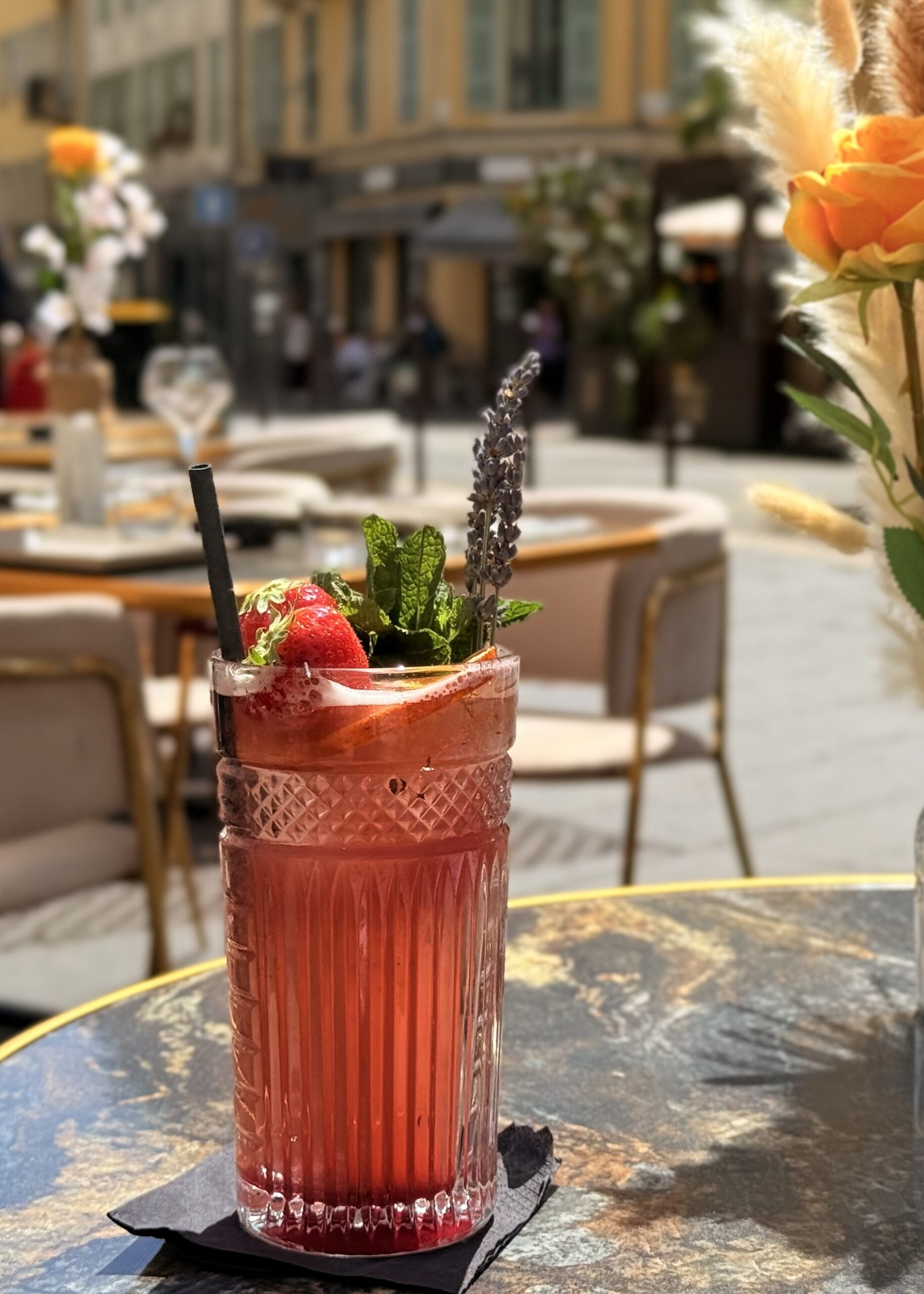 cocktail au centre ville de nice
