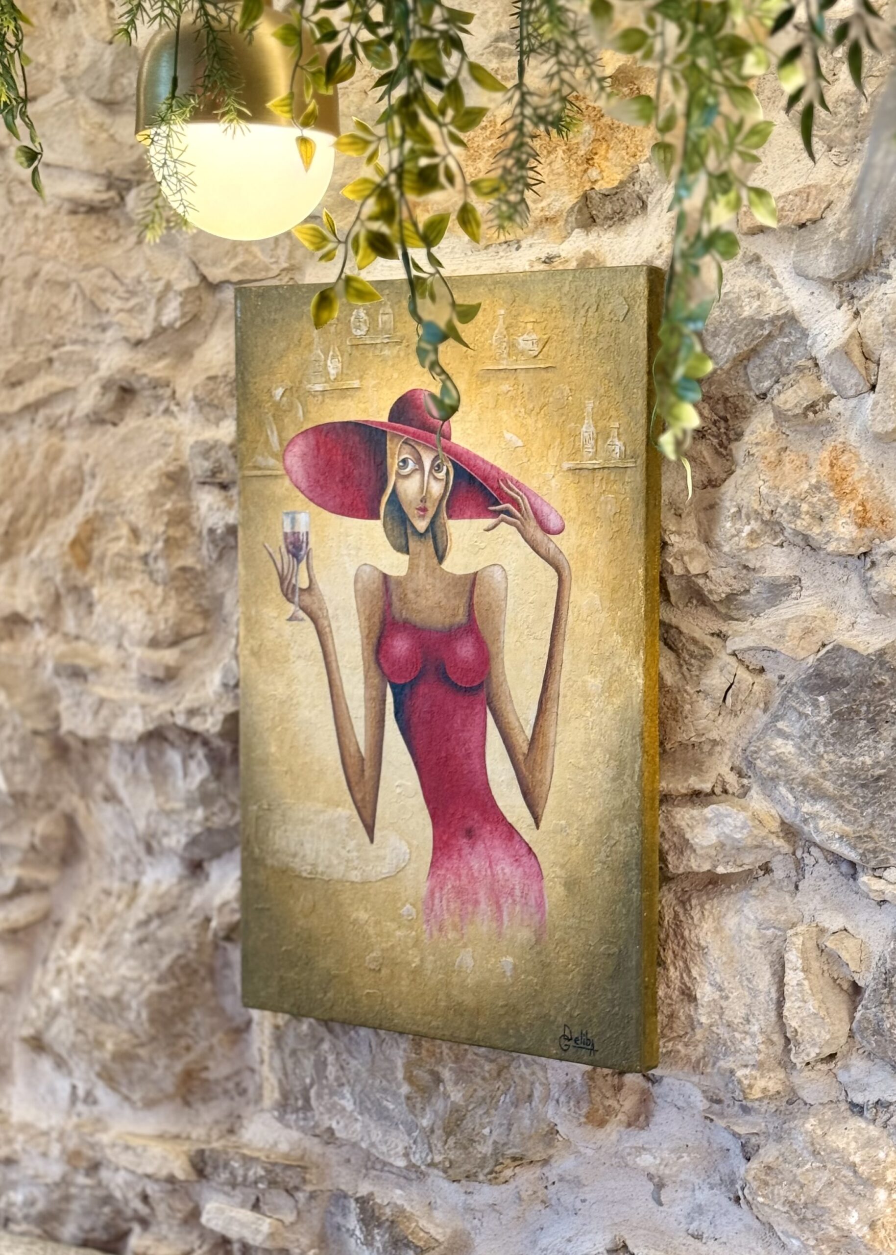 Salle intérieure du restaurant Saint Amour, design chaleureux et végétal