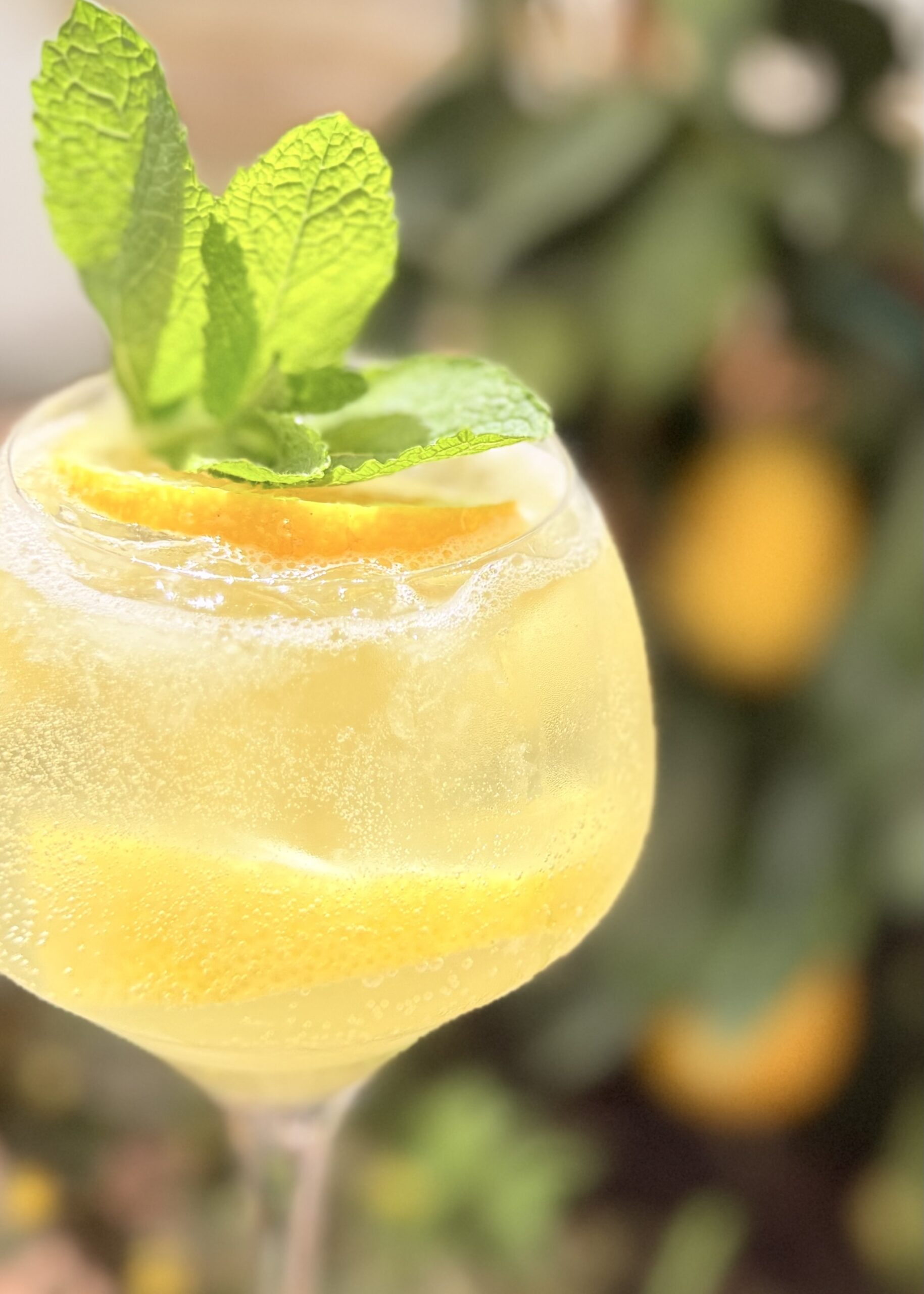 Cocktail spritz revisité au bar à cocktails Saint Amour à Nice